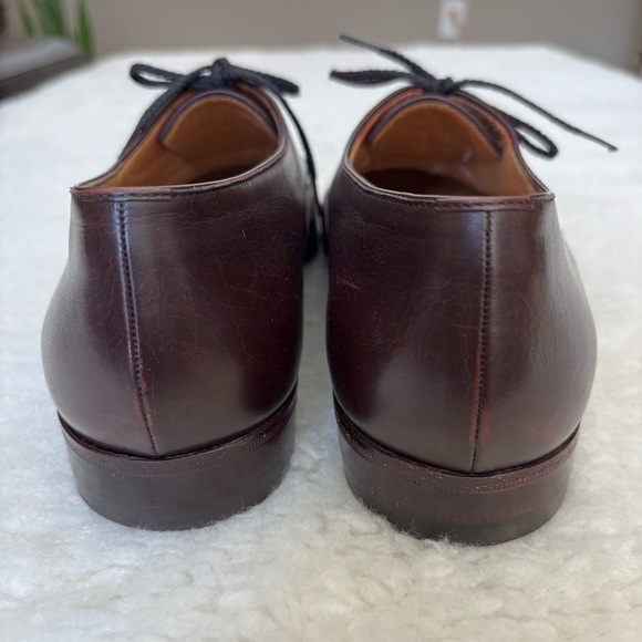 a. testoni Dark Brown Leather Men\'s Dress Shoes size 10 M main image 15